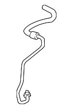 10408957 - Cooling System: Hose for Chevrolet: Venture | Oldsmobile: Silhouette | Pontiac: Montana, Trans Sport Image