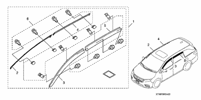 Door Visor for 2021 Honda Odyssey #0