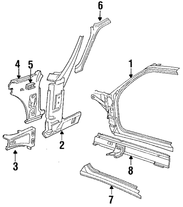 4371831 - Body: Aperture Panel for Mopar Image