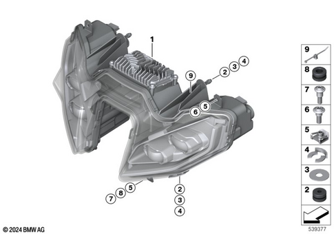Headlight for 2019 BMW-Motorrad S 1000 XR #0