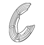 92263550 - Brakes: Backing Plate for Chevrolet: Caprice, SS Image