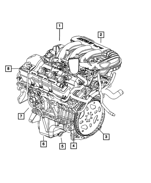 Engine Identification for 2007 Dodge Charger #1