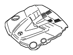 6420105367 - Engine: Engine Cover for Mercedes-Benz Image