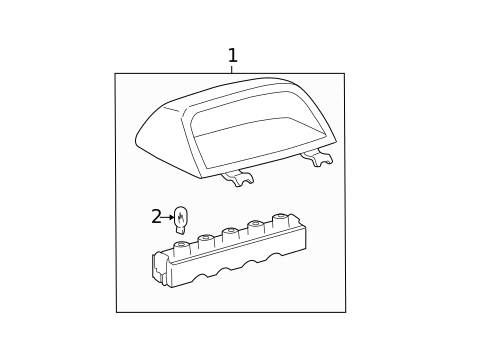 High Mounted Stop Lamp for 2003 Lexus GS300 #1