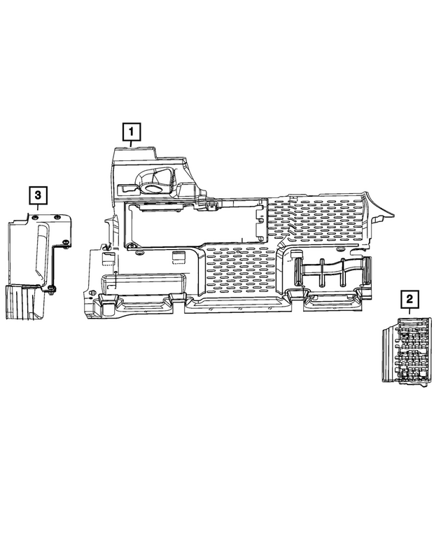 7KD42JXWAA - : Sill Molding for Mopar Image