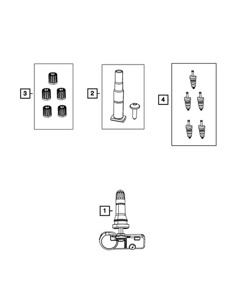 Tire Monitoring System for 2011 Dodge Charger #0