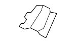 50855FL010 - Body: Plate for Subaru Image