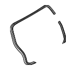 51767375849 - Body: Weatherstrip for Mini Image