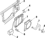 EOTZ8005AS - Cooling System: Radiator Assembly for Ford: Bronco, F-150, F-250, F-350 Image