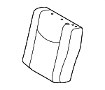 7107847172B6 - Body: Seat Back Cover for Toyota: Prius, Prius Plug-In Image