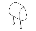 7194047240B3 - : Headrest, Outer for Toyota: Prius, Prius Plug-In Image