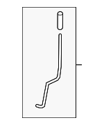 13301702 - : Lock Rod for Saab: 9-5 Image