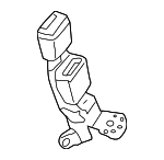 8W0857739CMNB - Electrical: Buckle for Audi: A4, A4 allroad, A4 Quattro, A5 Sportback, RS5, RS5 Sportback, S4, S5 Sportback Image