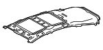 6332147021B0 - Body: Headliner for Toyota: Prius V Image