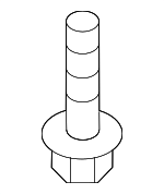 9015250027 - : Sun-Visor Screw for Scion: tC | Toyota: C-HR, Prius V Image