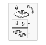 8126047240B0 - Body: Map Lamp Assembly for Toyota: Prius V Image