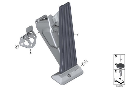 Accelerator Pedal Module for 2014 BMW i8 #0