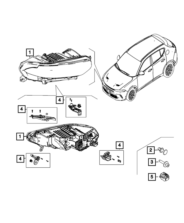 6511600AA - : Screw And Washer, Us, Canada, Mexico for Mopar Image