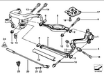 33326774777 - Rear Axle: Trailing Arm, Left for BMW Image