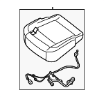 873509JB6A - Body: Seat Cushion for Nissan Image
