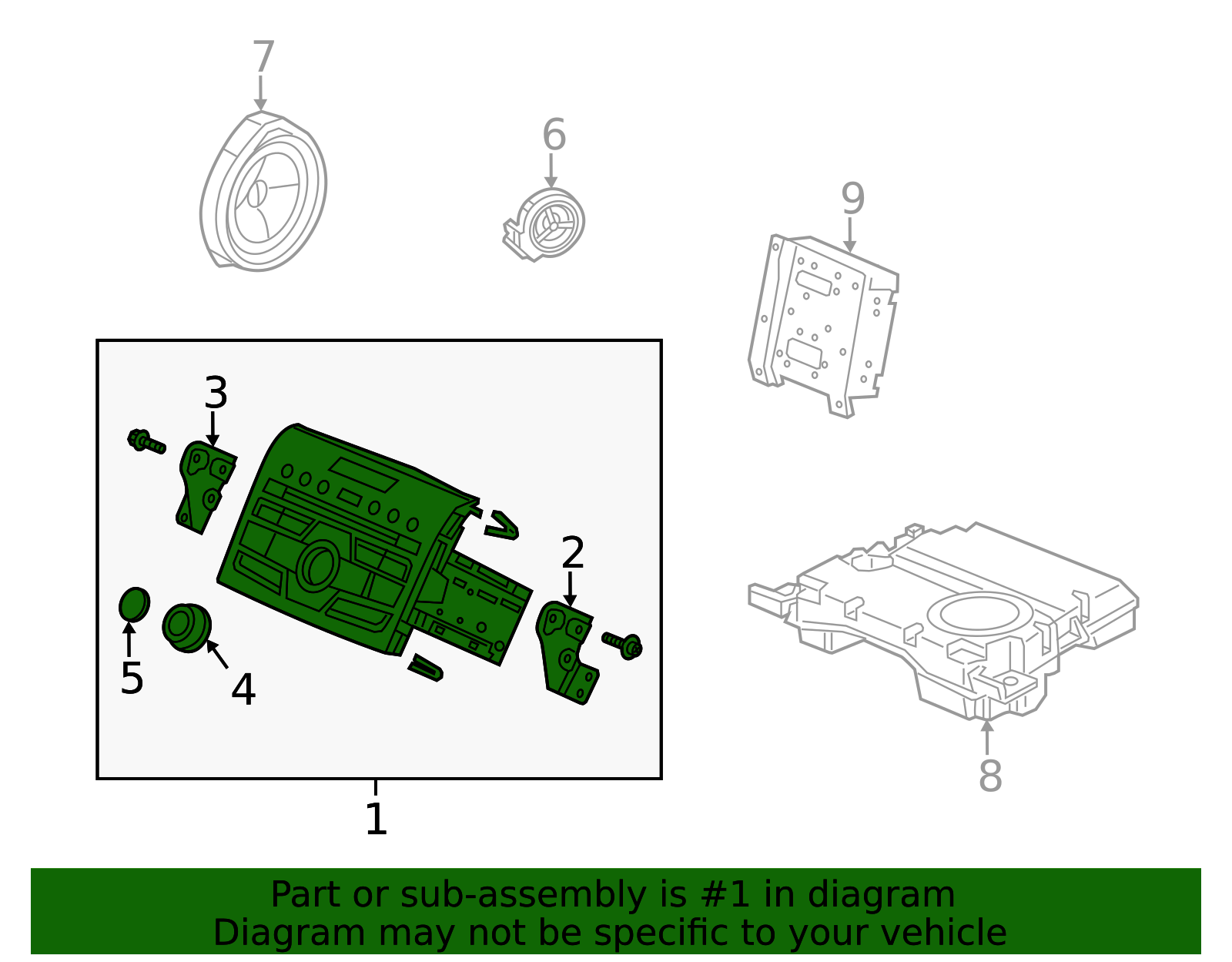 39100-T0A-A21 - Radio 2012-2014 Honda CR-V | Honda Parts Online