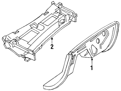 Cowl for 1986 Lincoln Mark VII #0