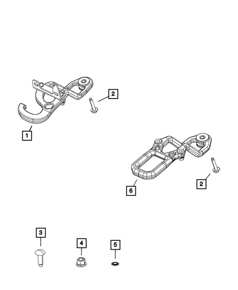 Trailer Tow and Tow Hooks for 2022 Ram 1500 Classic #0