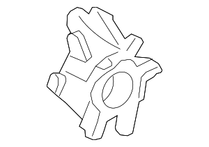 33326796497 - Suspension: Steering Knuckle for BMW: 740i, 740Ld xDrive, 740Li, 740Li xDrive, 750i, 750i xDrive, 750Li, 750Li xDrive, 760Li, ActiveHybrid 7, Alpina B7, Alpina B7 xDrive, Alpina B7L, Alpina B7L xDrive Image