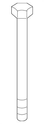 33326775040 - Suspension: Suspension Cross-member Front Bolt for BMW Image