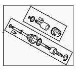 28321FG003 - : Front Axle Assembly for Subaru: Impreza Image