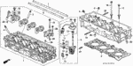 12204PJ7305 - Engine: GUIDE, VALVE (OVER SIZE) for Honda Image