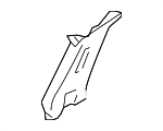 76913ZR31A - Body: Center Pillar Trim for Infiniti Image