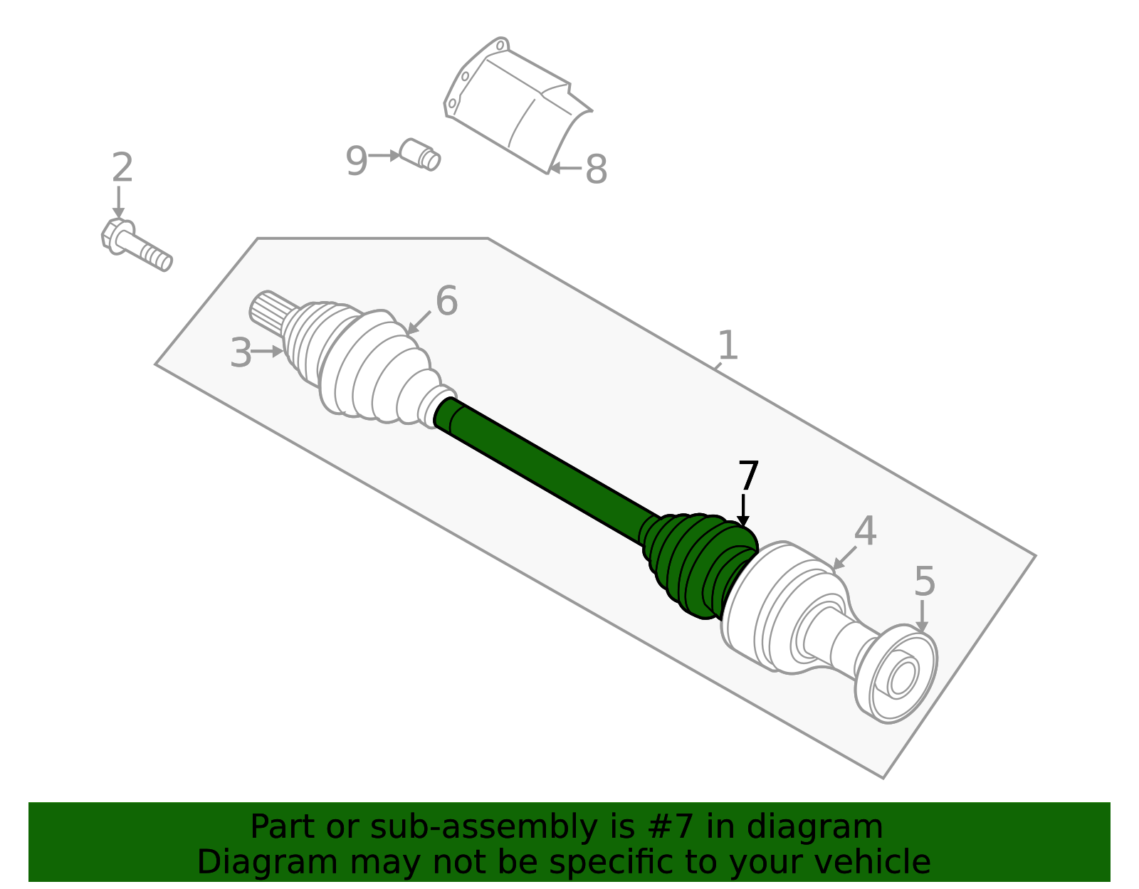 5Q0498201G - Inner Boot OEM VW Parts Haus