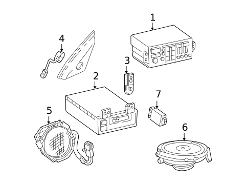 Sound System for 2001 Pontiac Grand Am #0