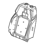 81527T90A61 - Body: Seat Back Pad for Honda Image
