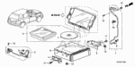 39540STKA03RM - Electrical/Exhaust/Heater/Fuel: DVD UNIT, NAVIGATION (RMD) for Acura Image