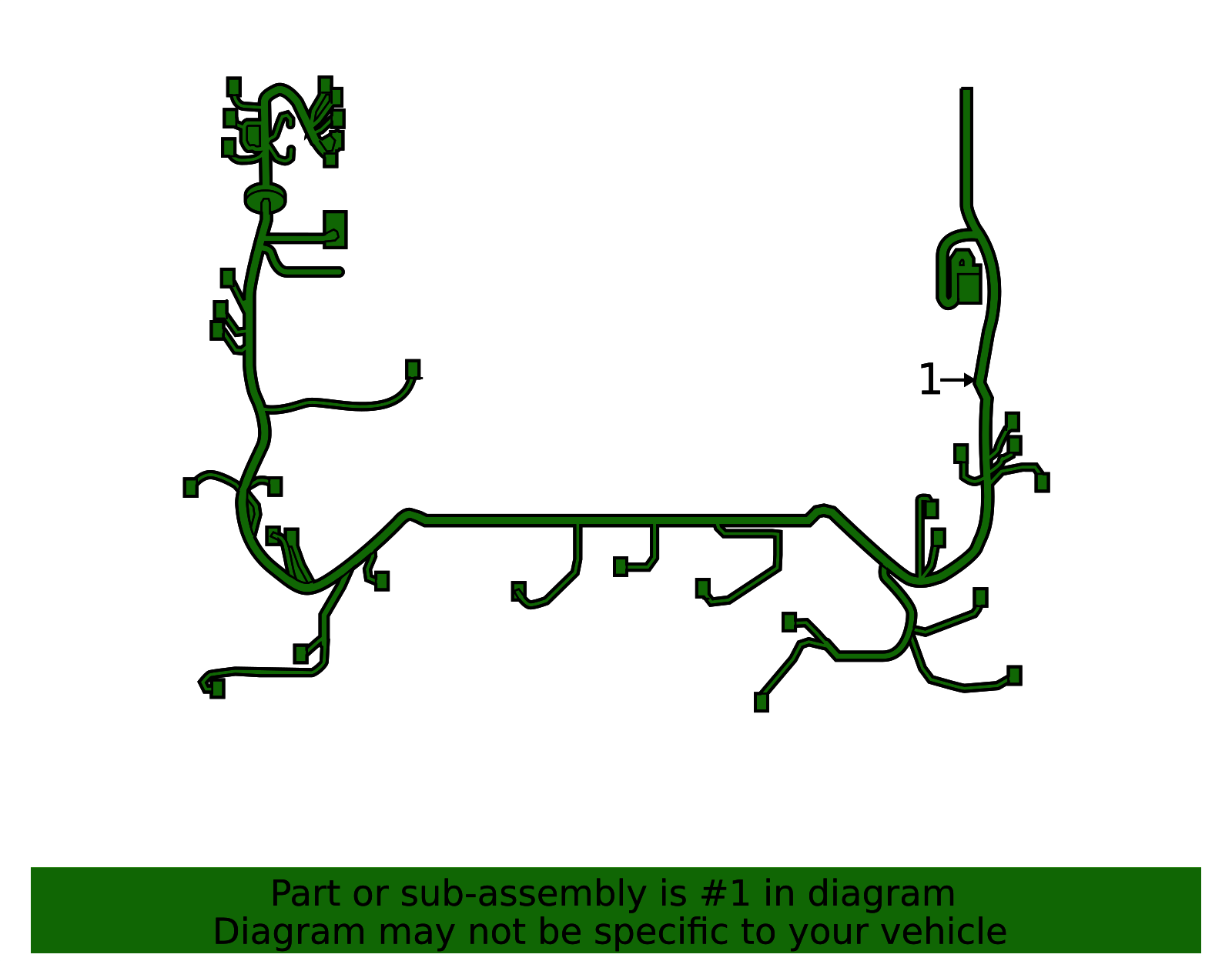 n1njaloanthi様　ご注文商品 Genuine Official Toyota Engine Compartment Wiring Harness part