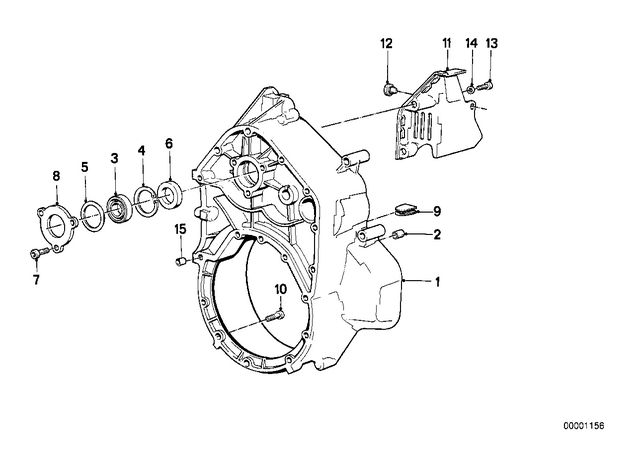 11141460728 - : Intermediate Plate for BMW-Motorrad Image