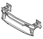 8Y0807109E - Body: Impact Bar for Audi Image