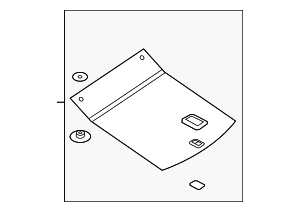 8T0863463CA9 - Body: Floor Cover for Audi Image