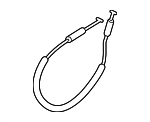 95B837017 - Body: Lock Cable for Porsche: 911, Cayenne, Macan Image