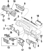 8970983089 - Body: Cover Panel for Isuzu Image