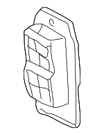 768049Z300 - Body: Vent Grille for Nissan Image