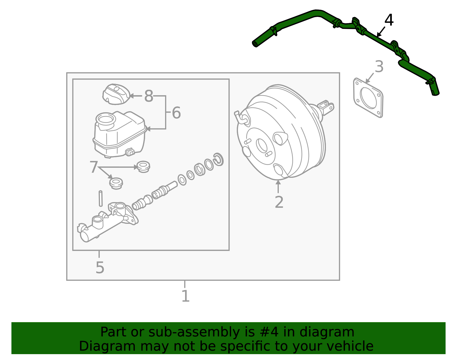 59130-2J500 - Vacuum Hose 2009 Kia Borrego | Kia Parts Center