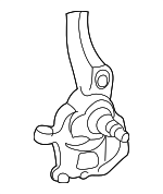 1F7033020 - Suspension: Knuckle for Mazda: B2300, B2500, B3000, B4000 Image