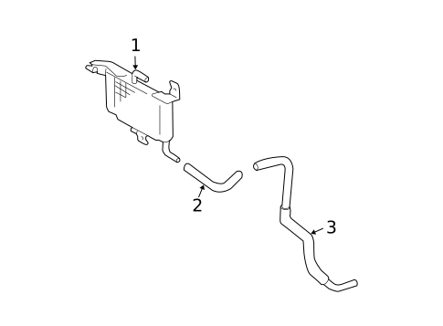 Trans Oil Cooler for 2003 Toyota 4Runner #0