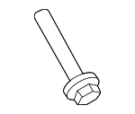 N10664503 - Suspension: Rear Bracket Bolt for Porsche Image