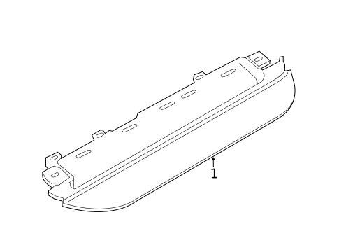 High Mounted Stop Lamp for 2016 BMW X4 #0