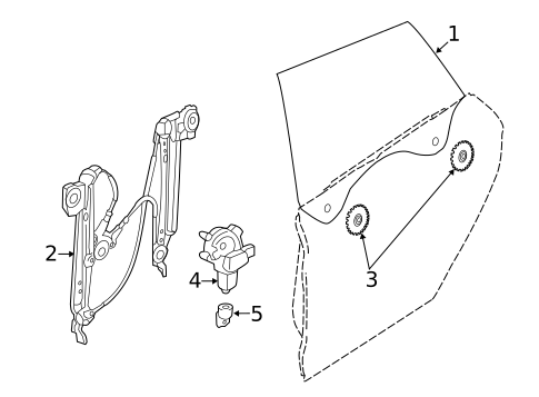 Rear Door for 2015 BMW 335i GT xDrive #0