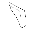 656370C030 - Body: Wheelhouse Liner for Toyota Image